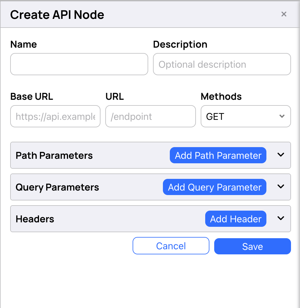 HTTP Node Configuration