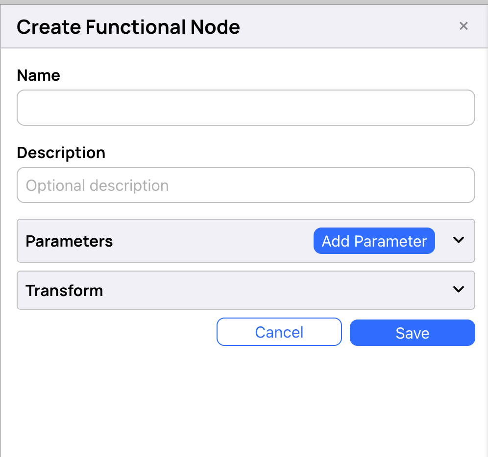 Functional Node Editor